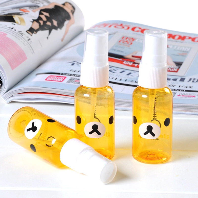 30ml/50ml /100ml Cute Bear Perfume Atomizer Hydrating Spray Bottle