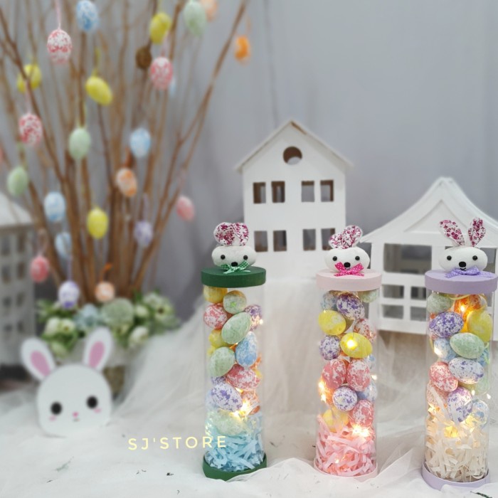 

Easter bunny eggs box lucu hampers anak kado hadiah paskah