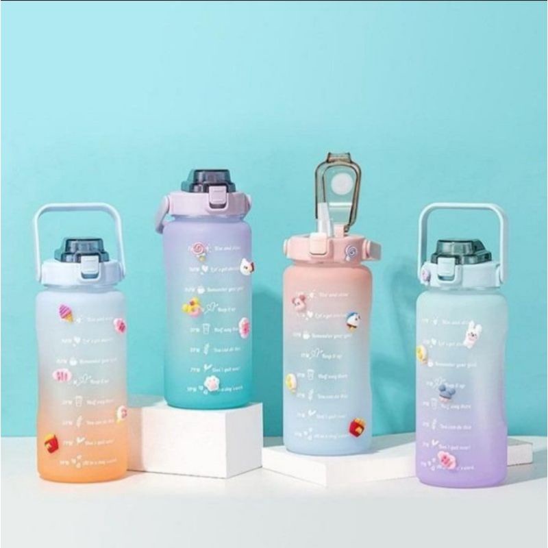 Botol Minum 2L Botol minum Viral 2000ml