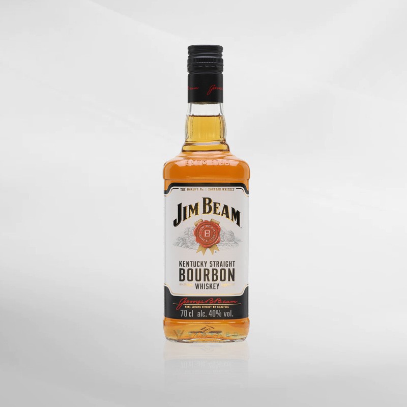 Jim Beam White Original Bourbon 750 ML ( Original &amp; Resmi By Vinyard )