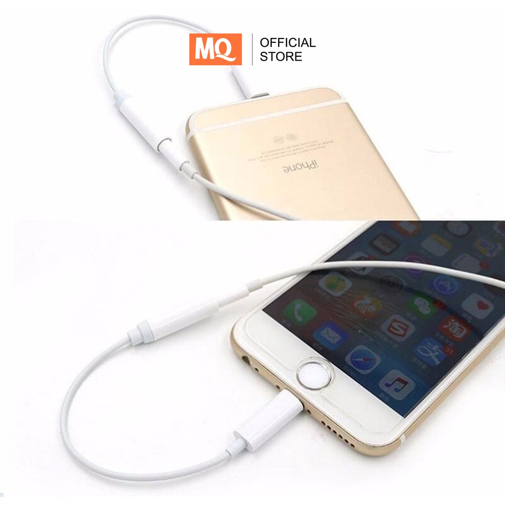 MQ Kabel Adapter Konektor Jack 3.5mm untuk Lightning