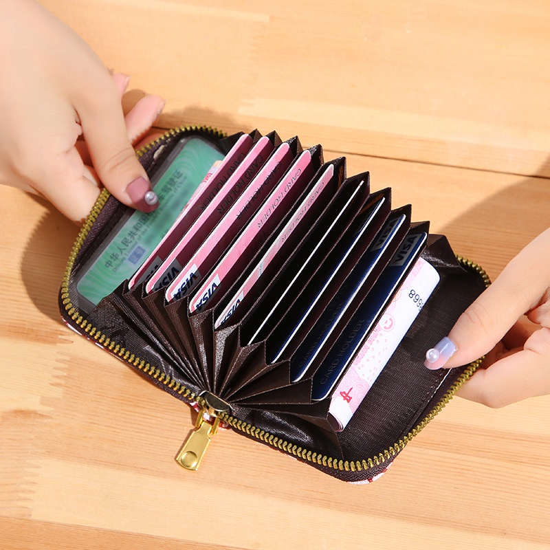 ONLYONE12 Dompet Kartu Koin Wanita Mini Import HIigh Quality / Dompet Premium Brand / Dompet Kartu Banyak Slot Muat Banyak