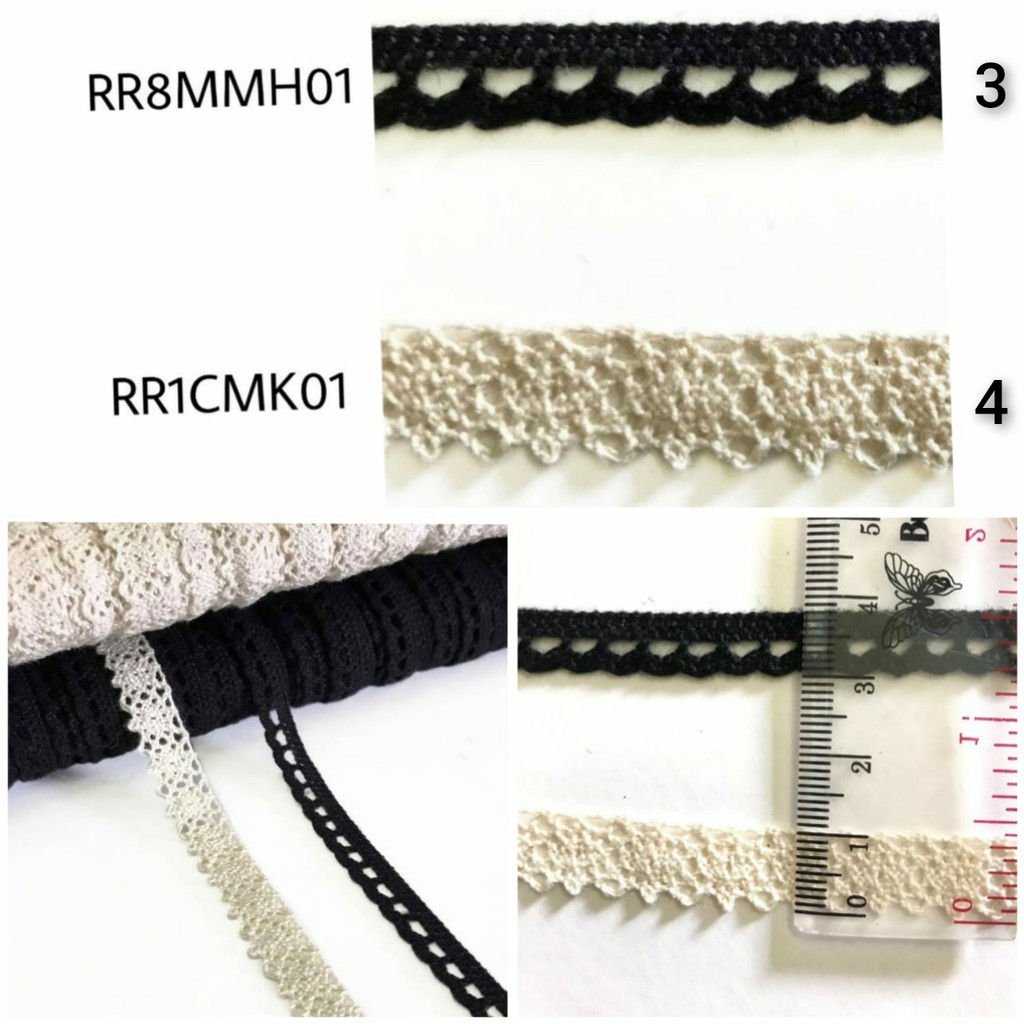 1 METER 8MM - 4CM RENDA RAJUT | RENDA KAIT