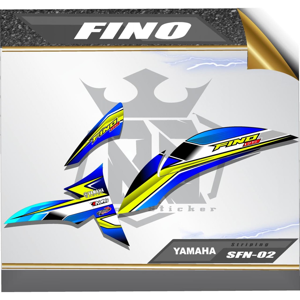Stiker Sticker Fino FI Striping Variasi Fino Striping Fino FI Striping Mio Fino FI Aksesoris Fino 02