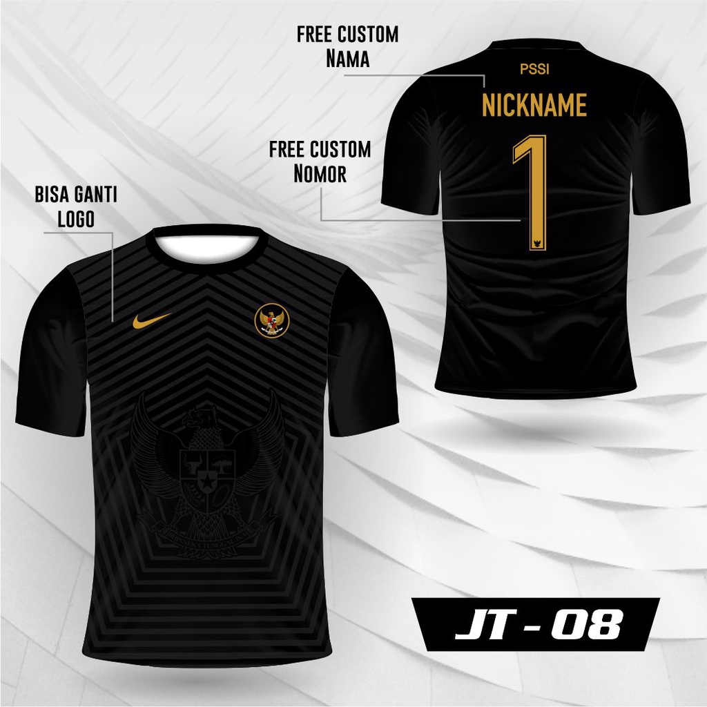 Jersey sepak bola baju bola garuda kaos bola indonesia free custom nama nomor dan logo