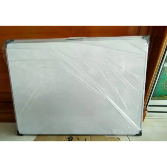 

Papan Tulis Gantung Murah Non Magnetik WHITEBOARD 50x70 cm