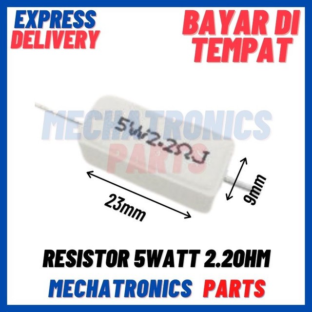 [PAS-9307] RESISTOR 5WATT 2.2OHM