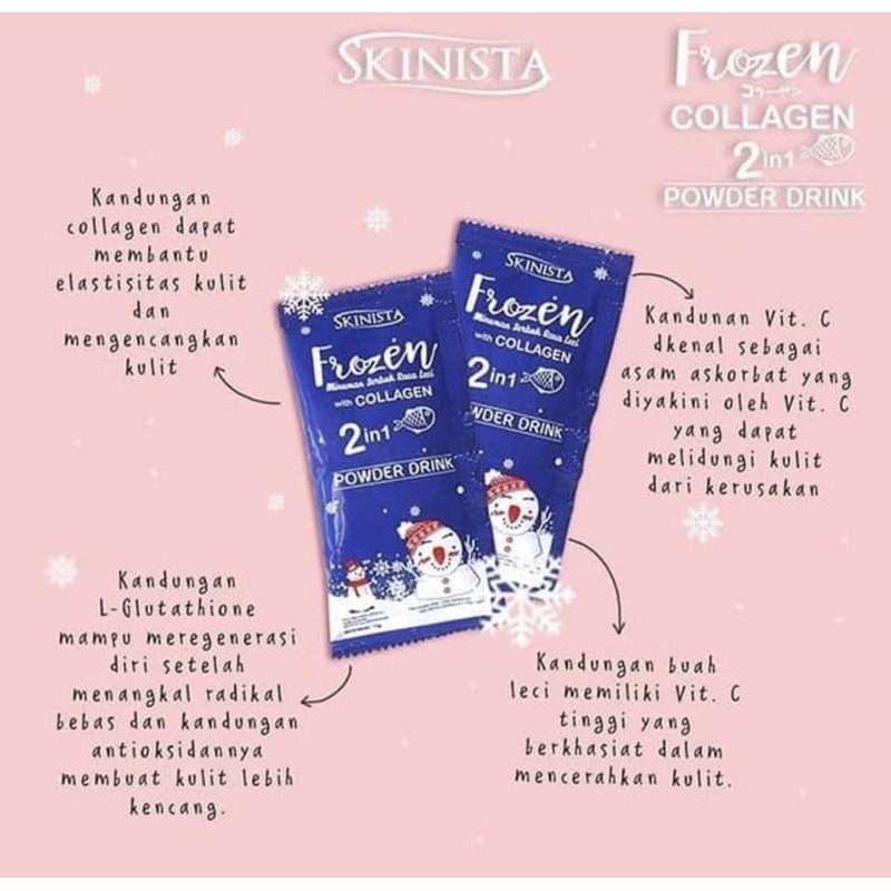FROZEN COLLAGEN SACHET BPOM