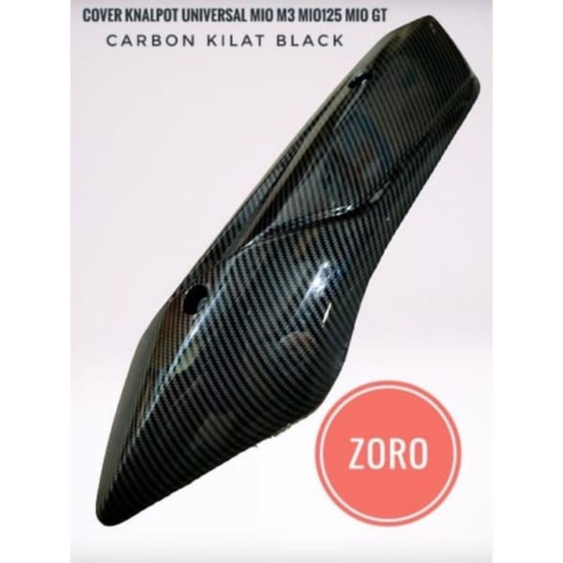 COVER TUTUP KNALPOT MIO M3 MIO 125 MIO GT MIO Z CARBON KARBON IMPORT