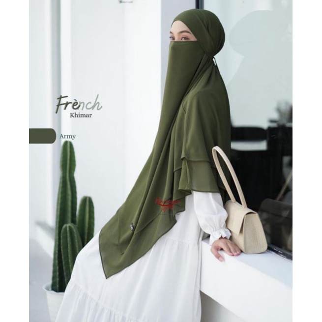 REALPICT FRENCH KHIMAR JUMBO/CADAR TALI NIQAB/NIQAB SYAR'I CADAR/FRENCH KHIMAR NEHA/FRENCKHIMAR SUPER JUMBO/FRENCH KHIMAR /FRENCH KHIMAR VIRAL