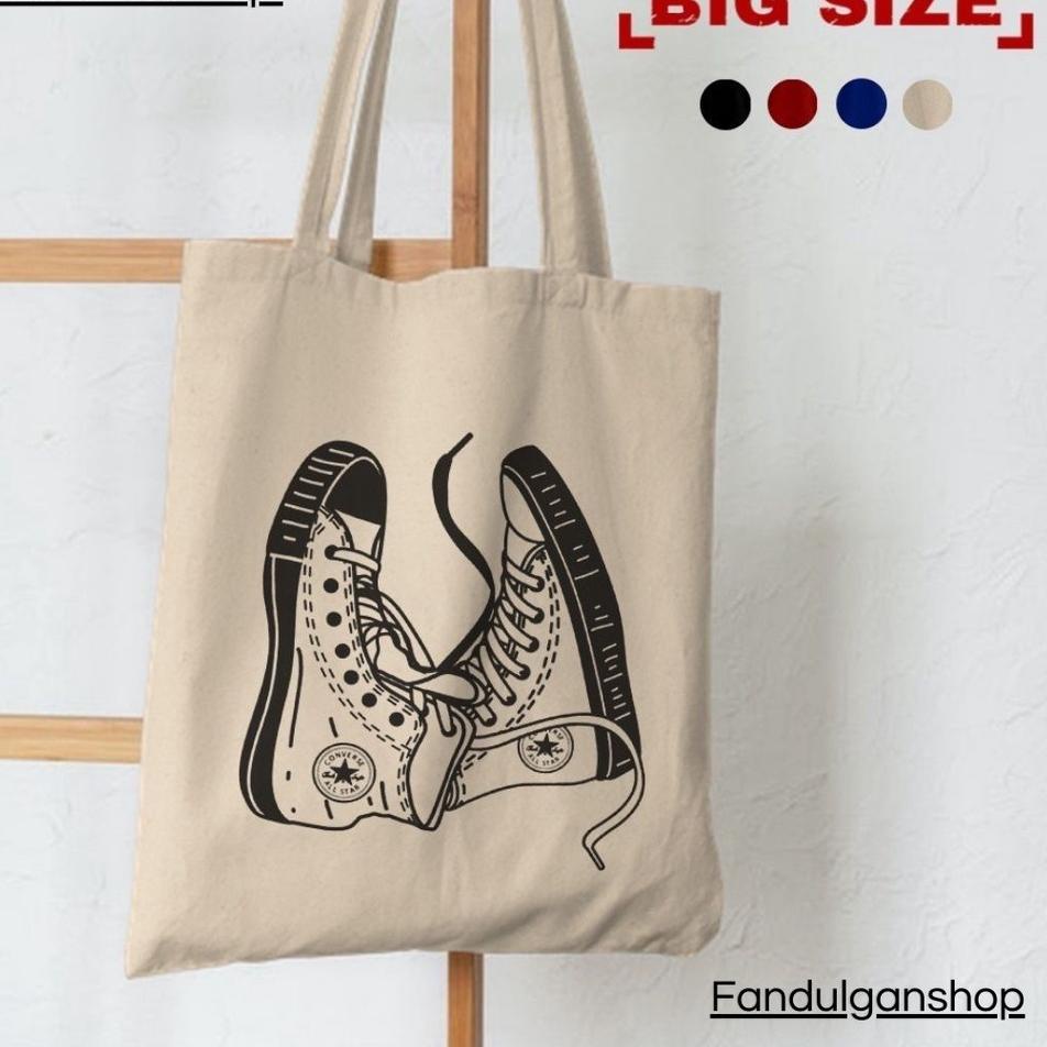 Langsung Miliki MEGA SALE 7.7! [RESLETING] TERLARIS! CONVERSEU TOTEBAG SEMI KANVAS | TOTEBAG KULIT | TOTEBAG RESLETING | TOTEBAG BESAR | TOTEBAG KOREA | TOTEBAG TEBAL | TOTEBAG LAPTOP | TOTEBAG NONGKI | TOTEBAG MOTIF | TOTEBAG POLOS | TOTEBAG JINJING