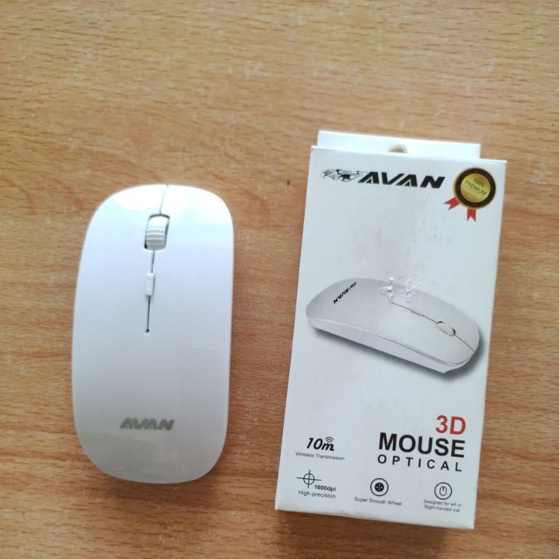 MOUSE WIRELESS 2.4g 1600 DPI