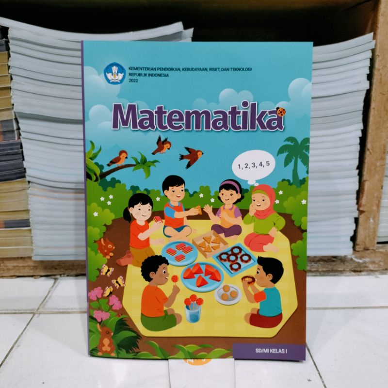 Buku Matematika Kelas 1 SD Kurikulum Merdeka 2022 - Terbaru