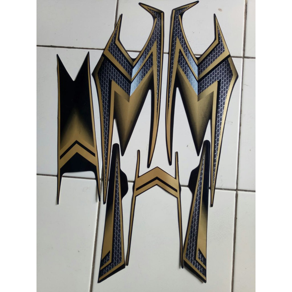 striping rx king se 2004 hitam gold