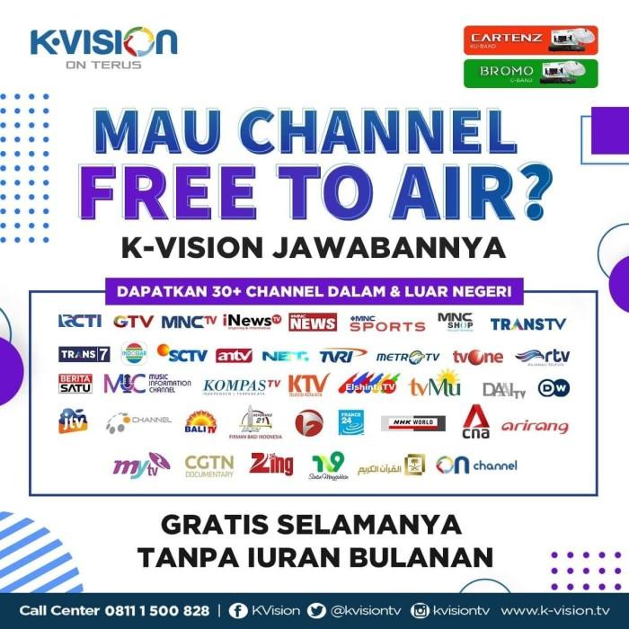 Parabola Garmedia Kvision Ada Mnc Rcti