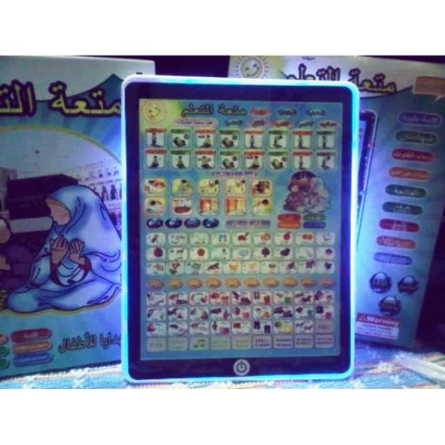 Mainan Edukasi Anak Ipad Alquran Tab Arab Play Pad