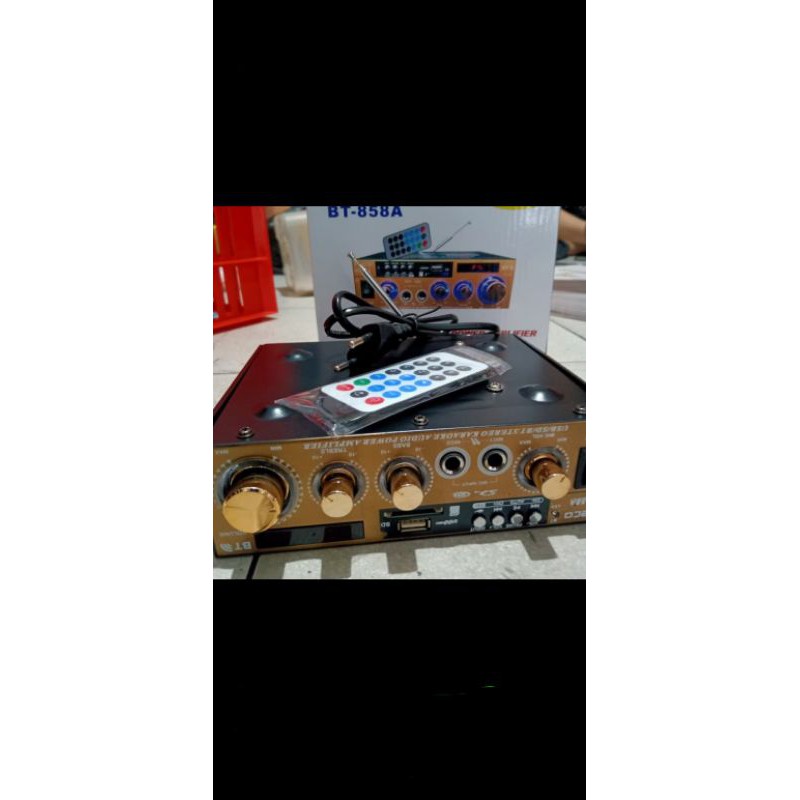 Power Amplifier FLECO BT858A Amplifier Bluetooth