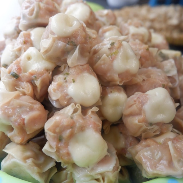 

Dimsum ayam topping mozarella