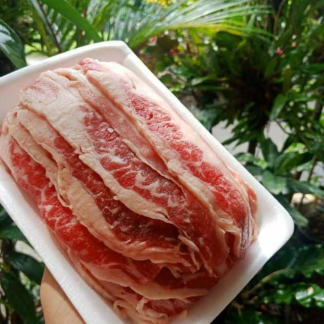 

Beef sliced plate