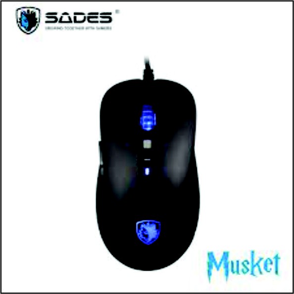 Mouse Gaming Sades Musket