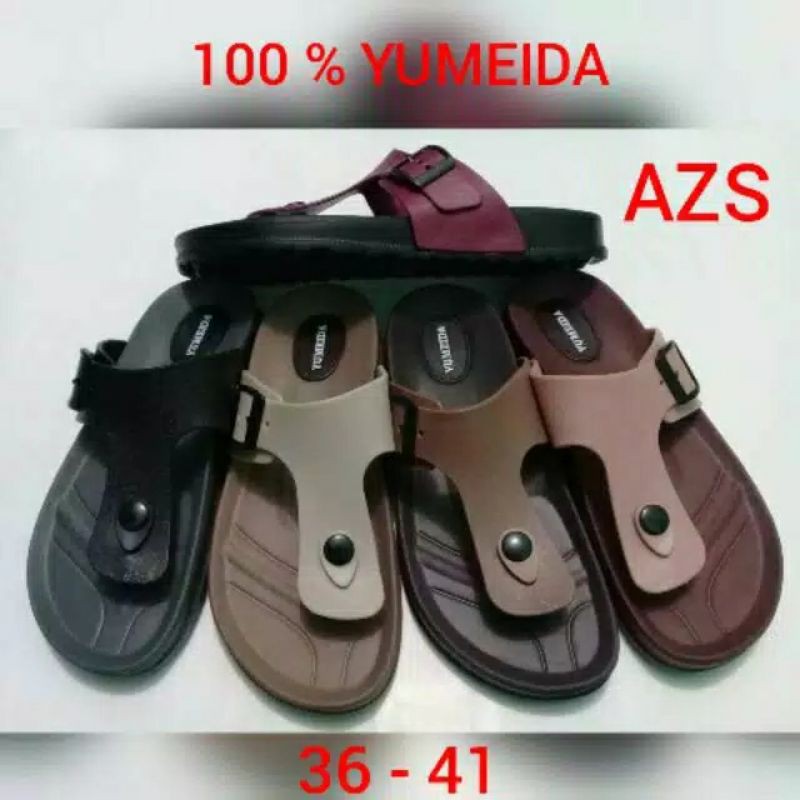 sandal wanita sendal cewe jepit karet yumeida 9062_the boro