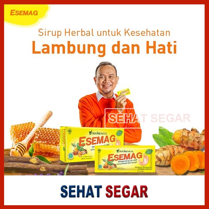 Sidomuncul Esemag | Sido Muncul Esemag | 1 Sachet | Membantu Meringankan Gangguan Lambung Maag