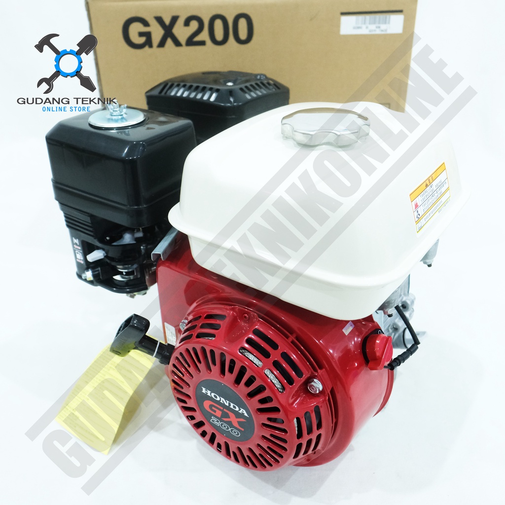 Engine HONDA GX200 6.5Hp / Mesin Penggerak GX 200 HONDA - Engine Penggerak Gasoline Bensin JIALING