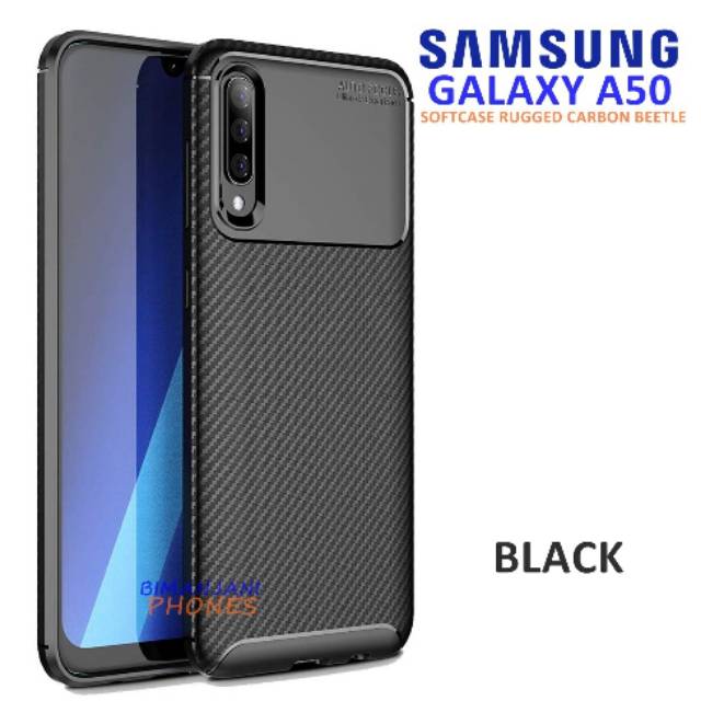 Samsung A50 - Samsung A50s - Samsung Galaxy A30s Soft Case Auto Focus Carbon Betlee Original