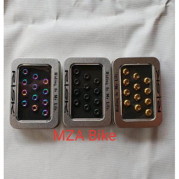 Baut Rotor Titanium - Titanium Bolt Rotor - Baut Rotor Sepeda