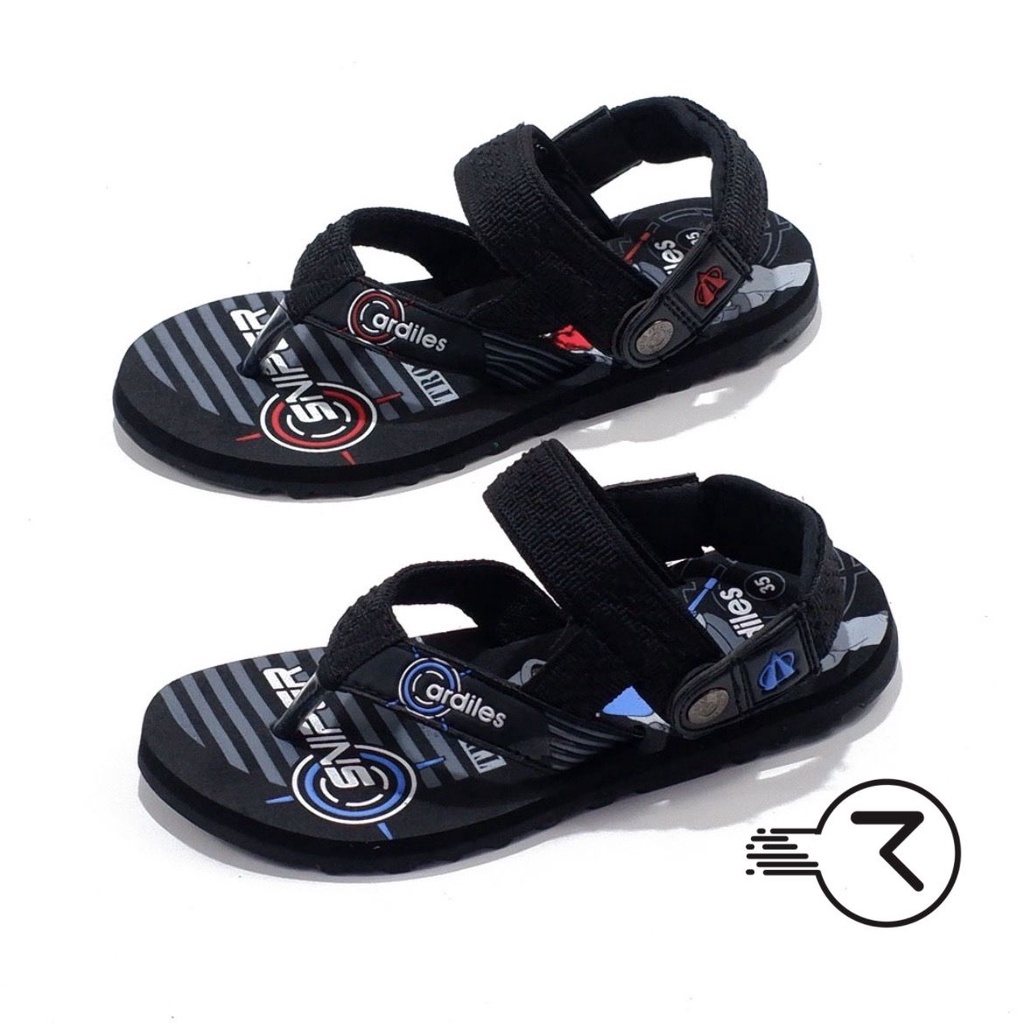 Sandal japit anak cowok ardiles gunung berhadiah jam tangan anak