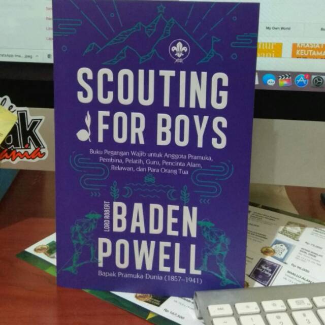 Buku pramuka scouting for boys/buku survival buku pecinta alam buku outdoor/panduan berkemah