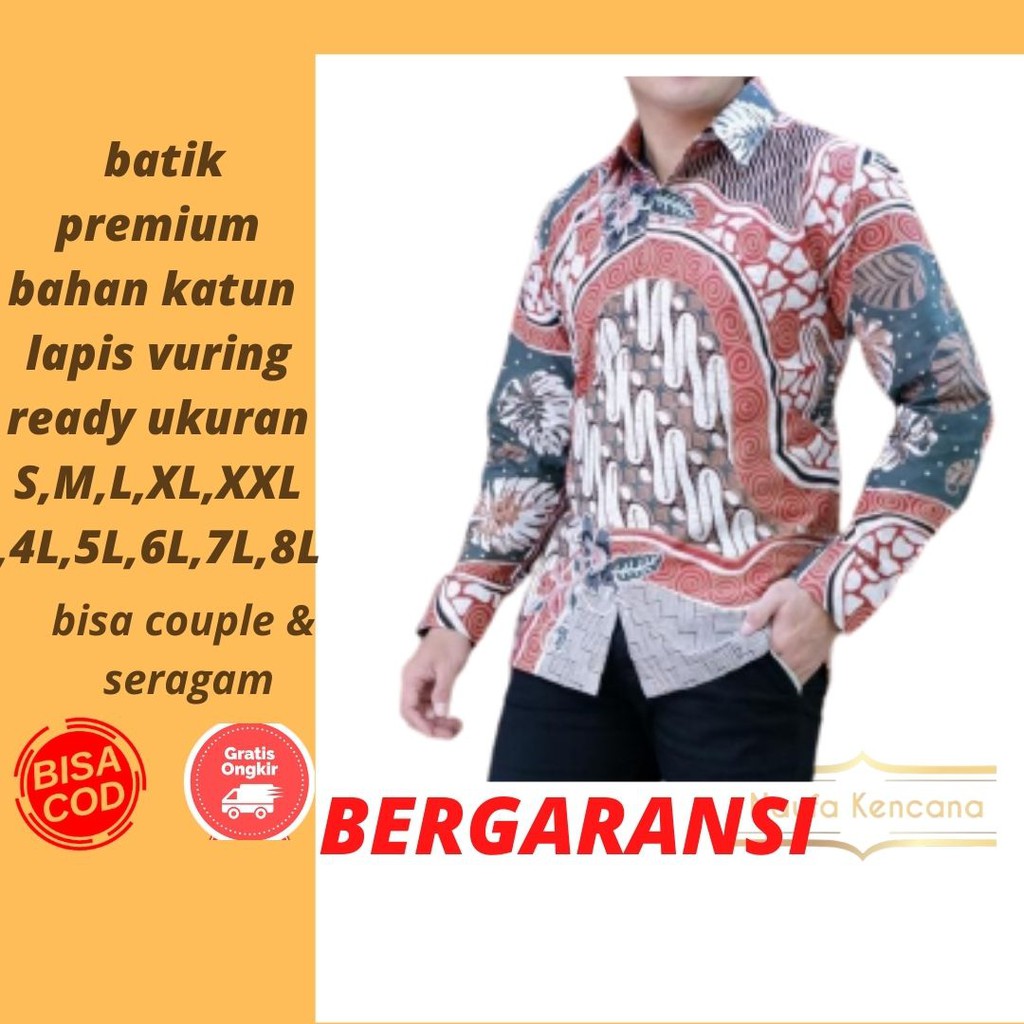 Harga Batik Kencana Terbaik Batik Pakaian Pria Agustus 2021 Shopee Indonesia