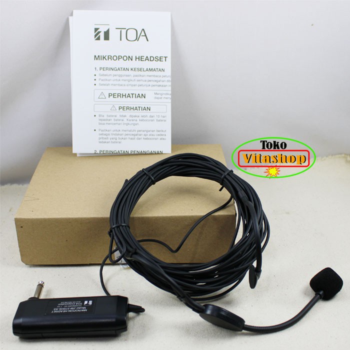 TOA ZM-370HS-AS ORIGINAL MICROPHONE, MIKROPON , MIC, MIK HEADSET