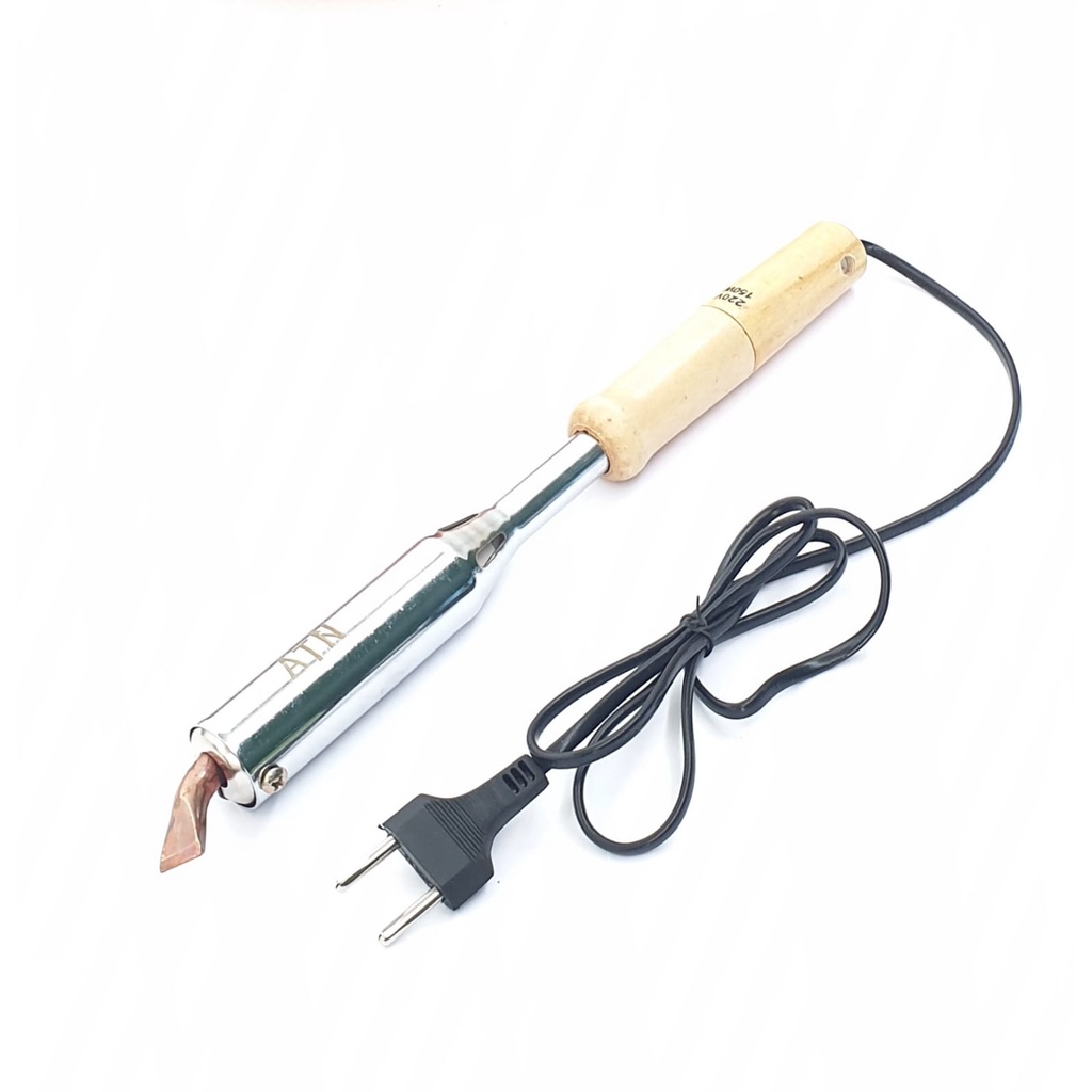 Solder Listrik Kayu 150W 150 Watt / Alat Patri Gagang Kayu / Soldering Iron 220V / Solder 150 Watt