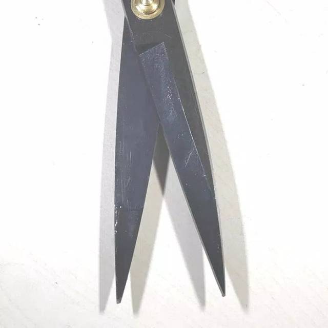 Gunting Kain Shuaipu 10&quot;-254mm Pegangan Lapisan Karet Hitam