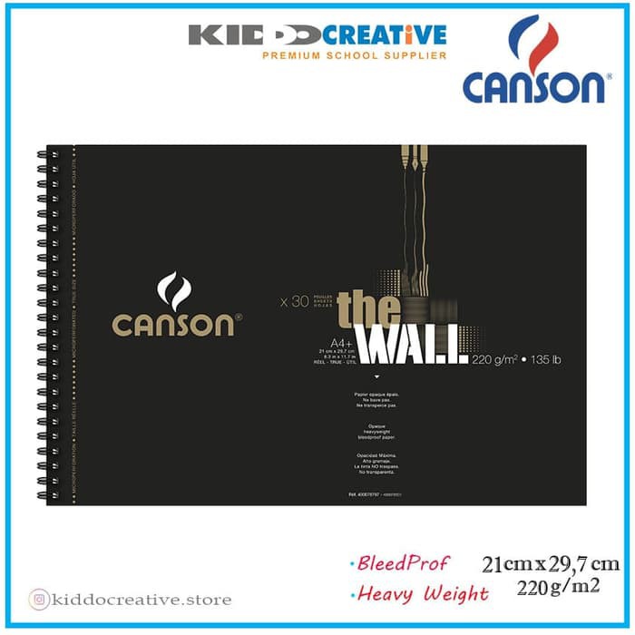 

CANSON THE WALL 30S A4+ 220G
