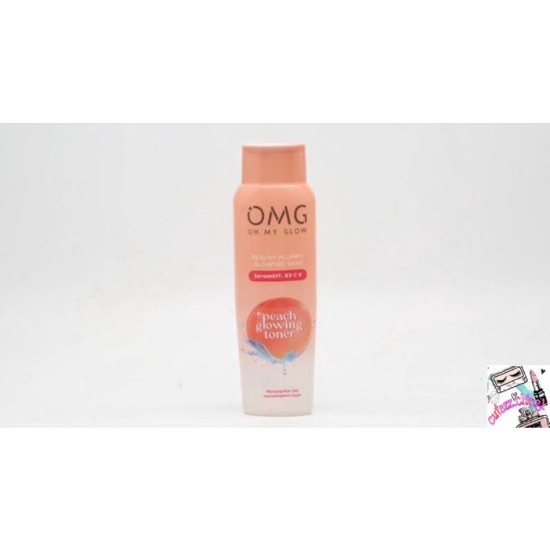 ☃Cutezz_Ching1☃OMG Oh My Glow Peach Glowing Toner 100ml