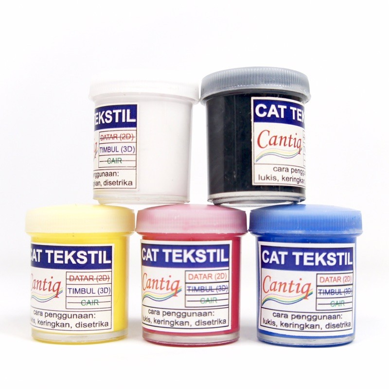 

Paket Cat Tekstil Cantiq 10ml
