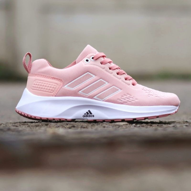 SEPATU ADIDAS ZOOM PRIA TERMURAH TERLARIS GRADE ORIGINALPREMIUM QUALITI 38-44adidaszoom-Full peach