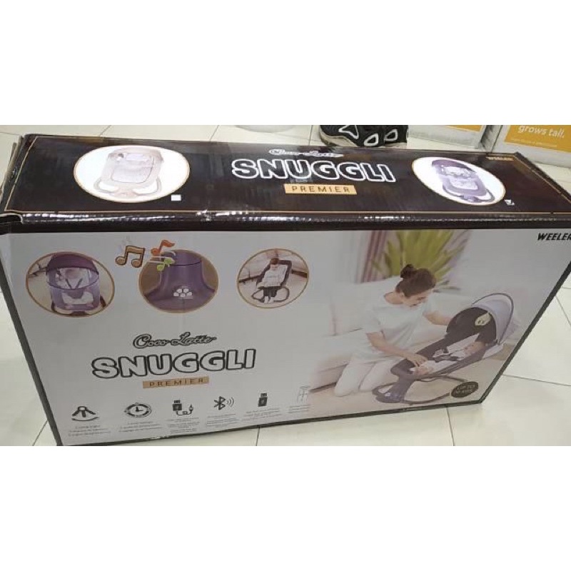 Cocolatte Swing Snuggli Premier Stone Grey. bouncer second. bouncer bekas. ayunan bayi.