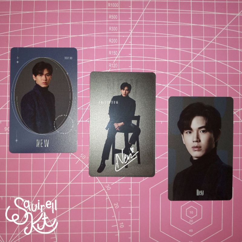 PC Photocard Official GMM TV Exclusive Signature Series Fullset New Newwiee TayNew ตลาดนัดเตนิว ตลาด