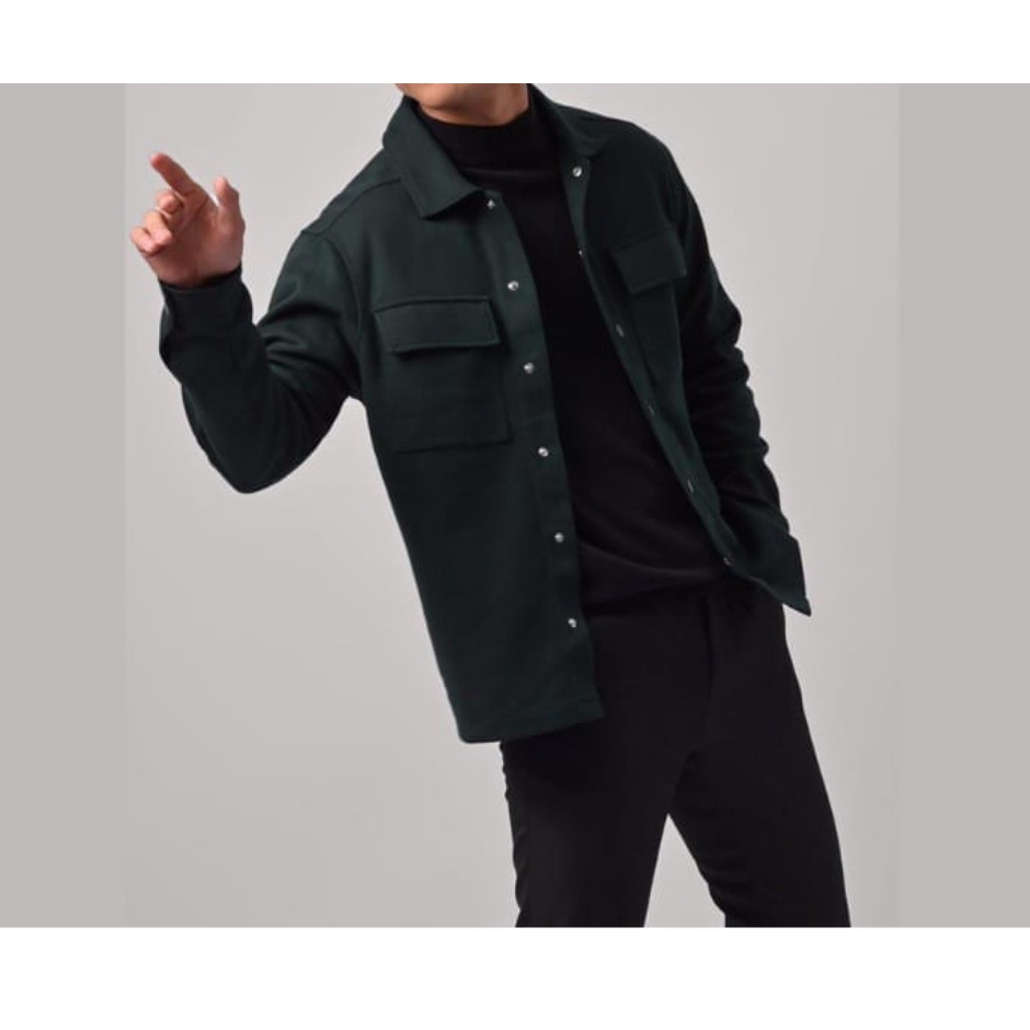 SHACKET JACKET PLEECE / JAKET PRIA-3