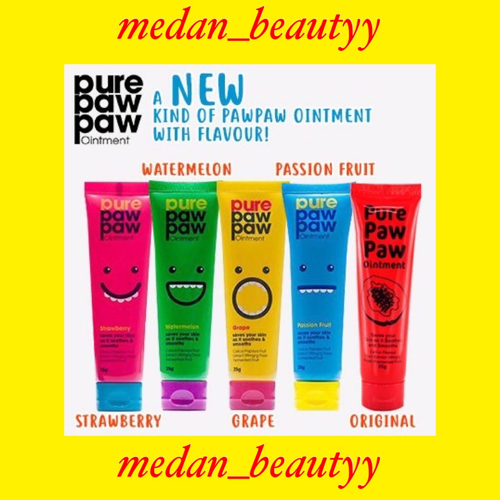 original ( bpom ) pure paw paw oitment / pure oil pure paw paw oitment