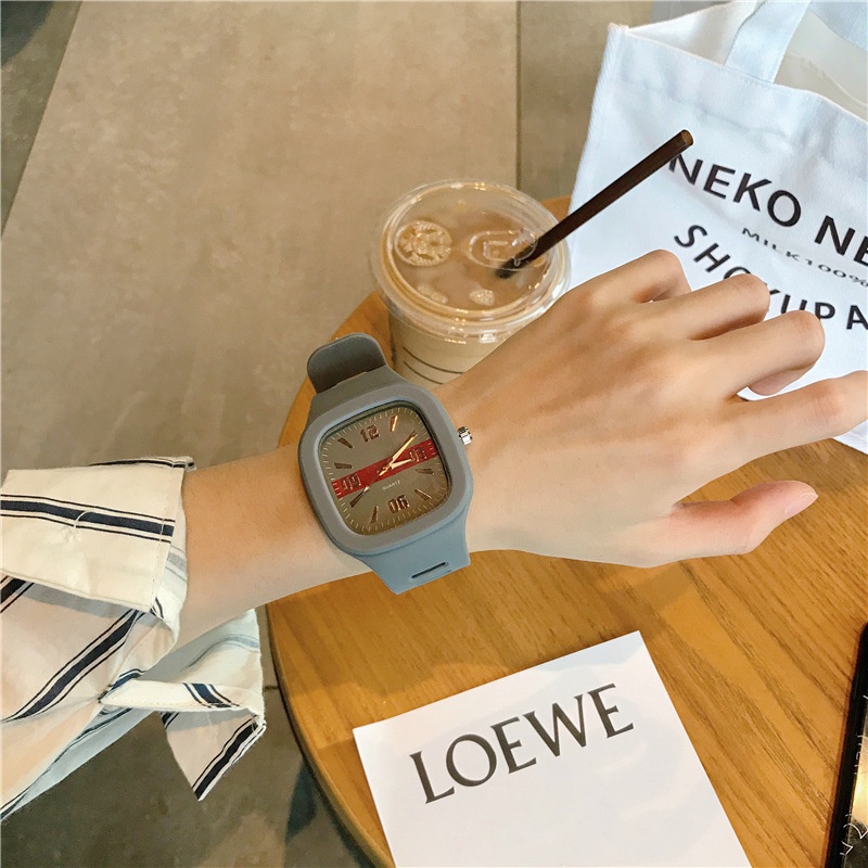 MARKAS J194 Jam Tangan Analog Rubber Strap Fashion Sport