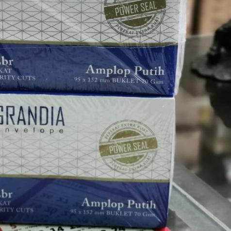 

❊ Amplop Putih Grandia 104 95x152mm 70gr ♂