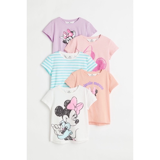 H&M atasan kaos anak mickey mouse jual satuan