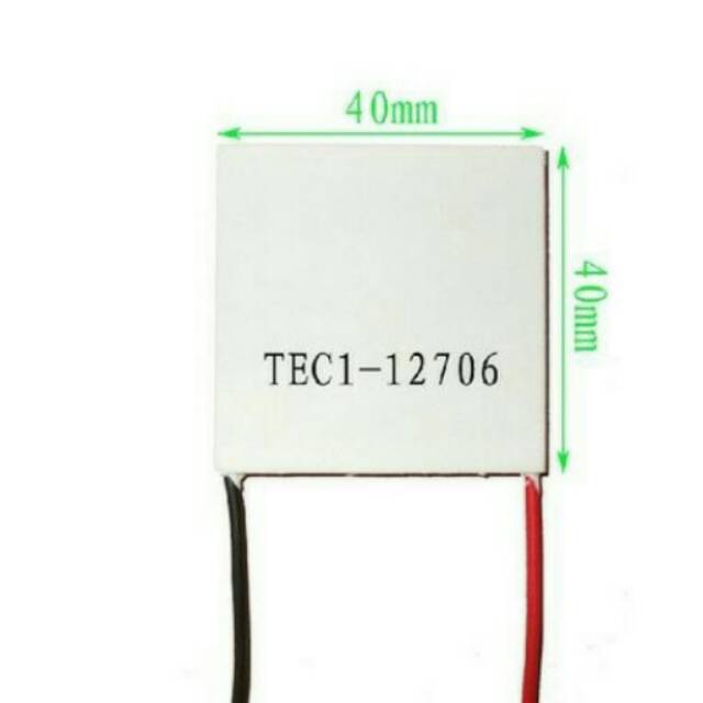 

Peltier Elemen Keramik Panas Dingin TEC1 12706 12v 6A