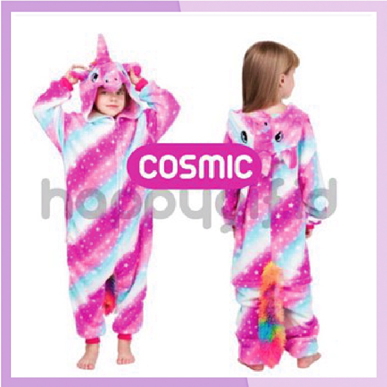 BAJU KOSTUM ONESIE KIGURUMI PIYAMA ANAK KID UNICORN 2