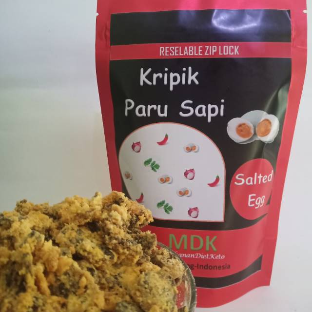 

KRIPIK PARU SALTED EGG 100 gr. besar BELI 2 GRATIS 2 (klik 4 kali)