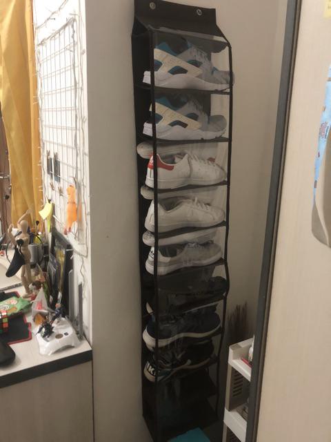 Hanging Shoes Organizer Hso - Rak Sepatu Gantung Tanpa Resleting